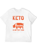 Keto Bacon T-Shirt - Better Than Diabetes Tee