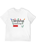 Christmas Loading T-Shirt Holiday Festive Tee