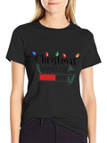 Christmas Loading T-Shirt Holiday Festive Tee