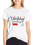 Christmas Loading T-Shirt Holiday Festive Tee