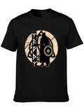 Viking Warrior Rune Graphic T-Shirt
