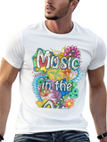 Music in the Air Graphic Tee