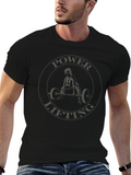 Powerlifting Graphic Print T-Shirt