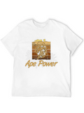 Ape Power Graphic T-Shirt