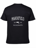 Marshfield Massachusetts Est. 1632 T-Shirt