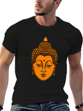 Buddha Graphic Tee - Mens Black T-Shirt