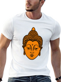 Buddha Graphic Tee - Mens Black T-Shirt