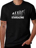 Evolution Stargazing T-Shirt - Astronomy Tee