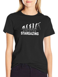 Evolution Stargazing T-Shirt - Astronomy Tee