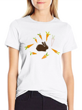 Easter Bunny & Carrots Graphic Tee