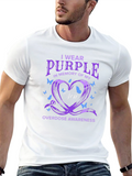 Purple Ribbon Overdose Awareness T-Shirt