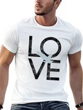 Love Bird Graphic T-Shirt - Black
