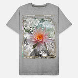 Japanese Collage Art Lotus Water Lily Collage Art