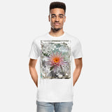 Japanese Collage Art Lotus Water Lily Collage Art