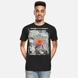 Japanese Collage Art Lotus Water Lily Collage Art