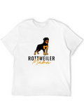 Rottweiler Mama Graphic Tee - Dog Lover T-Shirt