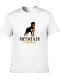 Rottweiler Mama Graphic Tee - Dog Lover T-Shirt