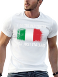 Italian Pride T-Shirt: Im Not Perverted Im Just Italian