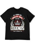 All Women Are Created Equal - Legends T-Shirt