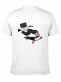 Skateboarding TV Head Graphic Black T-Shirt