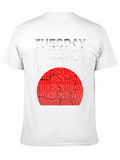 Tuesday Graphic Tee - Distressed Design