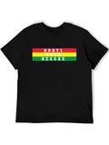 Roots Rock Reggae Graphic Tee - Black