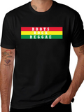Roots Rock Reggae Graphic Tee - Black