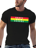 Roots Rock Reggae Graphic Tee - Black