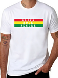 Roots Rock Reggae Graphic Tee - Black