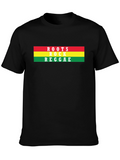 Roots Rock Reggae Graphic Tee - Black
