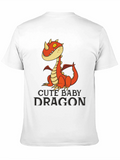 Cute Baby Dragon Graphic Tee - Unisex T-Shirt
