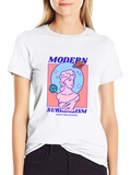 Modern Surrealism T-Shirt: Keep Dreaming Style