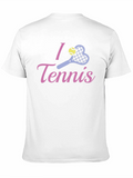 I Love Tennis Graphic T-Shirt