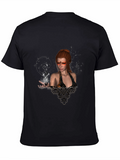 Mystic Woman Graphic T-Shirt - Black