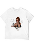 Mystic Woman Graphic T-Shirt - Black