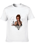 Mystic Woman Graphic T-Shirt - Black