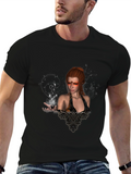 Mystic Woman Graphic T-Shirt - Black