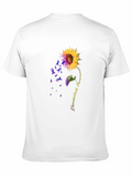 Rheumatoid Awareness Sunflower Graphic Tee