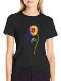 Rheumatoid Awareness Sunflower Graphic Tee