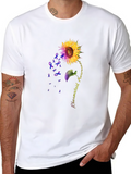 Rheumatoid Awareness Sunflower Graphic Tee