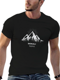 Denali Alaska Graphic Tee - Mountain Adventure