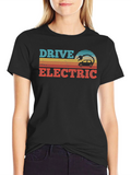Drive Electric Retro T-Shirt