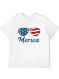 Merica Sunglasses Graphic T-Shirt