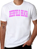Deerfield Beach Black T-Shirt