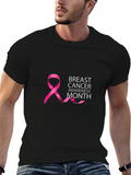Breast Cancer Awareness Month Black T-Shirt