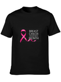Breast Cancer Awareness Month Black T-Shirt