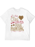 This Girl Loves Tole Painting T-Shirt