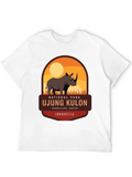 Ujung Kulon National Park Rhino Graphic Tee