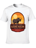 Ujung Kulon National Park Rhino Graphic Tee