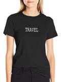 Travel Graphic Tee - Classic Black